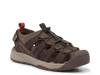 Yesler Fisherman Sandal Dark Brown/Burgundy view