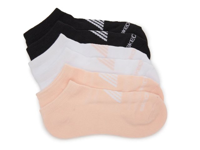 Terry Women's No Show Socks - 6 Pack