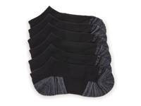 Terry Women's No Show Socks - 6 Pack Black view