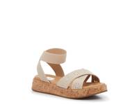 Sevilla Wedge Sandal - Kids' Natural Beige view