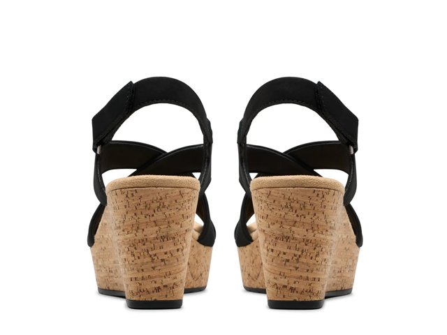 Rose Wedge Sandal