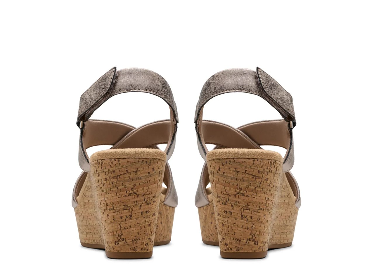 Rose Wedge Sandal