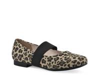 Besimi Ballet Flat Beige Leopard Print view