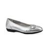 Calming Ballet Flat Silver view