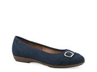 Calming Ballet Flat Blue view