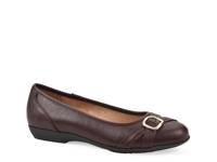 Calming Ballet Flat Dark Burgundy view