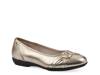 Calming Ballet Flat Gold Metallic view