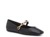 Vineya Mary Jane Flat Black view