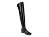 Novara Over-The-Knee Boot Black Snake Print view