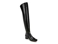 Novara Over-The-Knee Boot Black Snake Print view