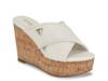 Cloys Wedge Sandal Off White view