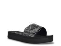 Parties Slide Sandal - Women's Black view