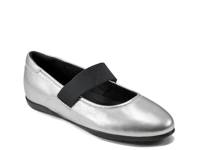 Aver Mary Jane Flat Silver view