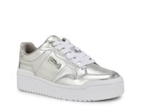 Aleno Platform Sneaker Silver Metallic view