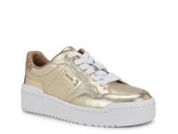 Aleno Platform Sneaker Gold Metallic view