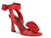 Krave Sandal Red Satin view