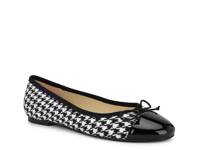 Prosep Ballet Flat Black/White Houndstooth view
