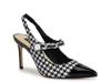 Rendez Pump Black/White Houndstooth view