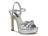 Winne Platform Sandal Silver Metallic view