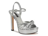 Winne Platform Sandal Silver Metallic view