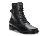 Calico Waterproof Combat Boot Black view
