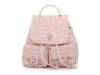 Tweed Mini Backpack Light Pink view