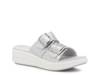 Drift Wedge Sandal Silver Metallic view