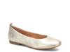 Patrice Flat Gold Metallic view