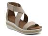 Cape May Wedge Sandal Ecru view