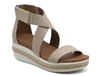 Cape May Wedge Sandal Ecru view