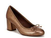 Sienna Pump Bronze Metallic Leather view