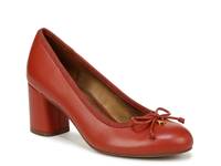 Sienna Pump Red Leather view