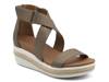 Cape May Wedge Sandal Brown Metallic view