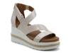 Nick Wedge Sandal Patent Ivory view