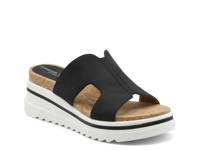 Cleve Wedge Sandal Black view