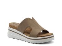 Cleve Wedge Sandal Taupe view