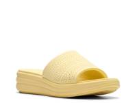 Drift Twist Wedge Sandal Yellow view