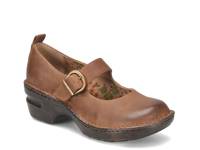 Peggy Jane Mary Jane Clog Brown view