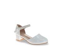 Rhinestone Pump - Kids' White view