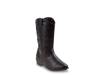 Zip Up Western Boot - Kids' Black view