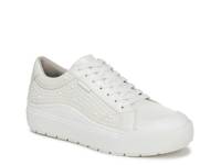 Time Off Platform Sneaker - Women's White Pearl Fabric view