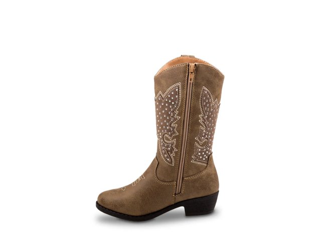Zip Up Western Boot - Kids'