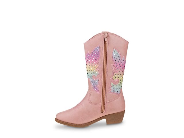 Zip Up Western Boot - Kids'