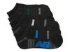 Lightweight Women's No Show Socks - 6 Pack Black view