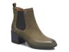 Hammond Bootie Dark Green Leather view