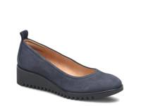 Dillon Wedge Slip-On Navy view