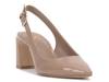 Hamden Pump Taupe Patent Leather view