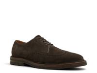 Ellington Wingtip Oxford Dark Brown Suede view
