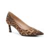 Zaria Pump Brown Leopard Print Fabric view