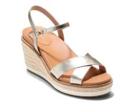 Silvee Wedge Sandal Gold Metallic view